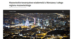 Desktop Screenshot of mazowieckietg.pl