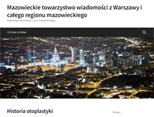 Tablet Screenshot of mazowieckietg.pl